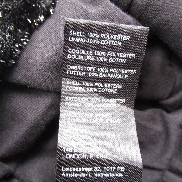 Anthropologie Maeve Sequin Disco Jumpsuit Black - Size 12 - Picture 14 of 15